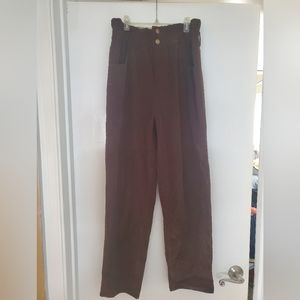 Brown corduroy ladies pants